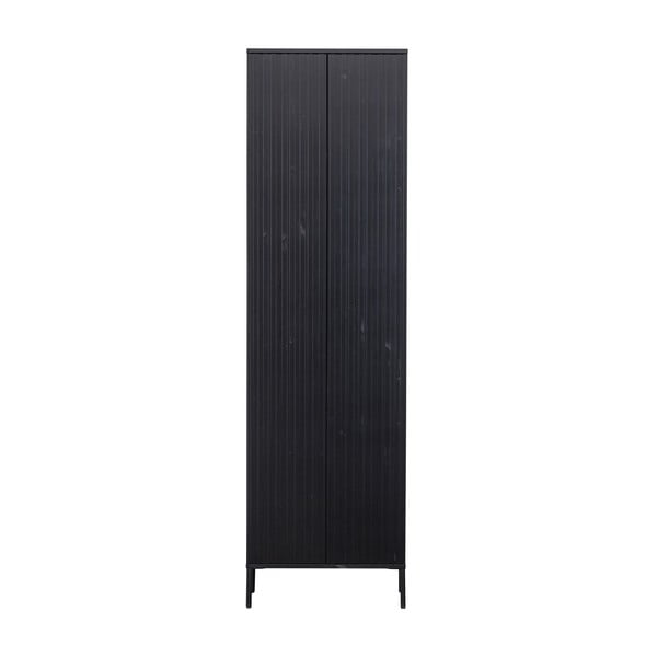 Шкаф от черен бор 60x210 cm Gravure - WOOOD