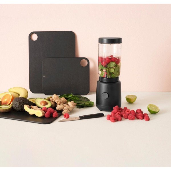 Черен настолен блендер пластмасов блендер Foodie – RIG-TIG-image-1