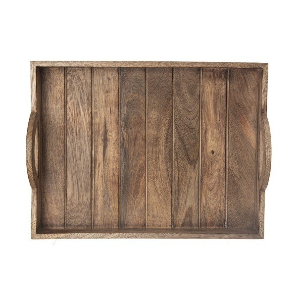 Дървена табла за сервиране 30,5x40,5 cm Mango - Orion-image-2