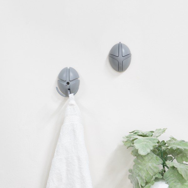 Сива стенна кука Tick - Spinder Design-image-1