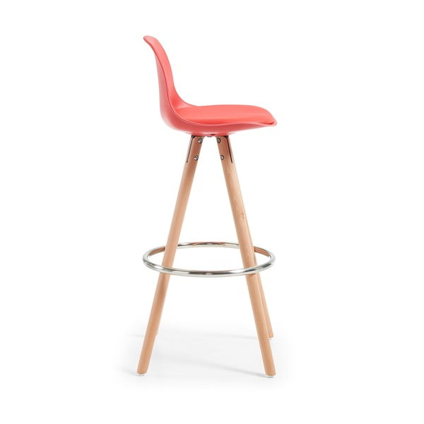 Sada 2 červených barových židlí La Forma Stag-image-4