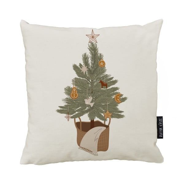 Декоративна възглавница с коледен мотив 45x45 cm Christmas Tree – Butter Kings