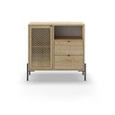 Шкаф в дъбов декор в естествен цвят 80x80 cm Inca - Marckeric