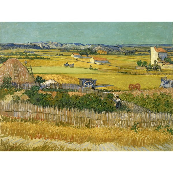 Живопис - репродукция 40x30 cm The Harvest, Vincent van Gogh - Fedkolor