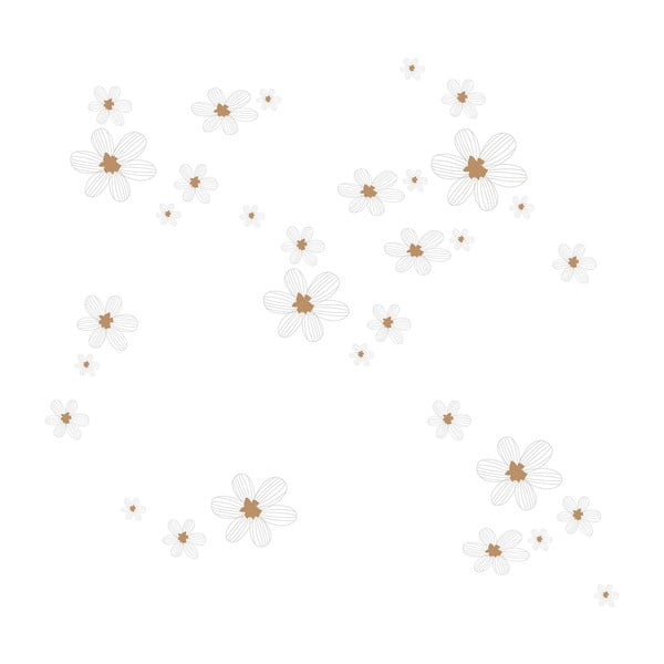 Детски тапет 50x280 cm Graphic Flowers - Dekornik
