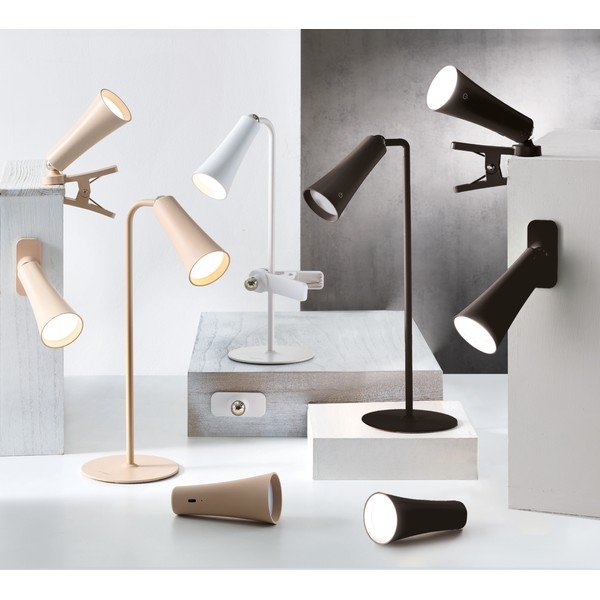 Бяла LED настолна лампа (височина 47,5 cm) 4in1 – Brandani-image-1