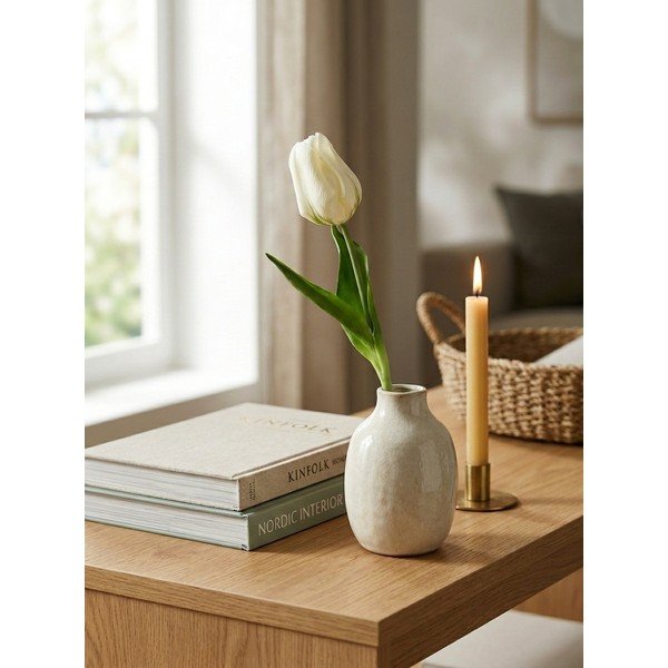 Изкуствено цвете (височина 20 cm) Tulip – Ego Dekor-image-1