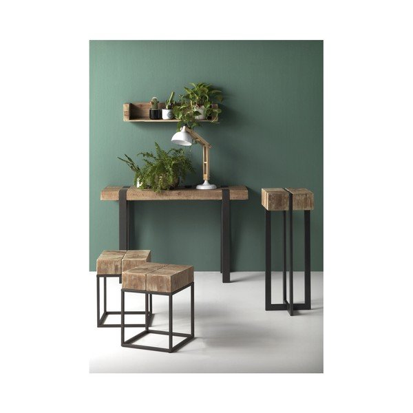 Табуретка за сядане с метални крака , 33 x 33 cm Robust - Geese-image-1