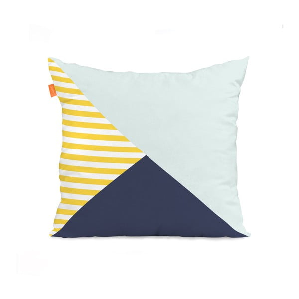 Комплект от 2 памучни калъфки за възглавници Geo Dot - Blanc-image-3