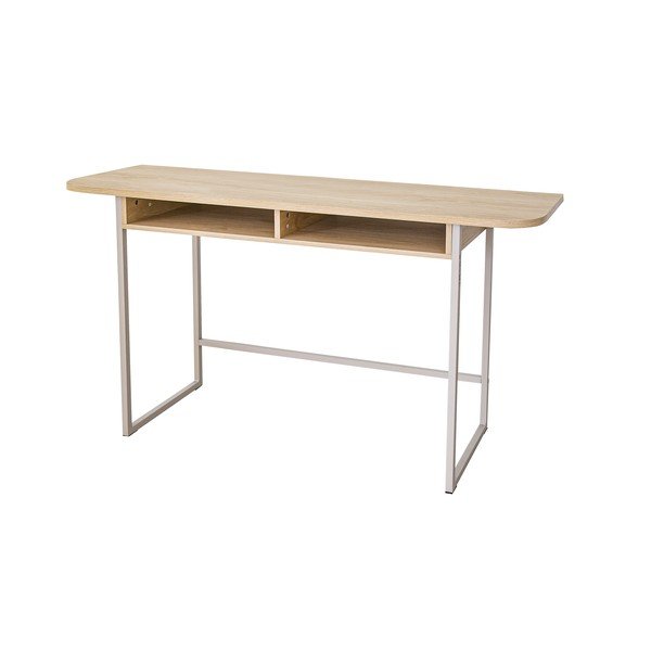 Конзолна маса от декор от дъб  в естествен цвят 40x140 cm Darlington – Actona-image-2