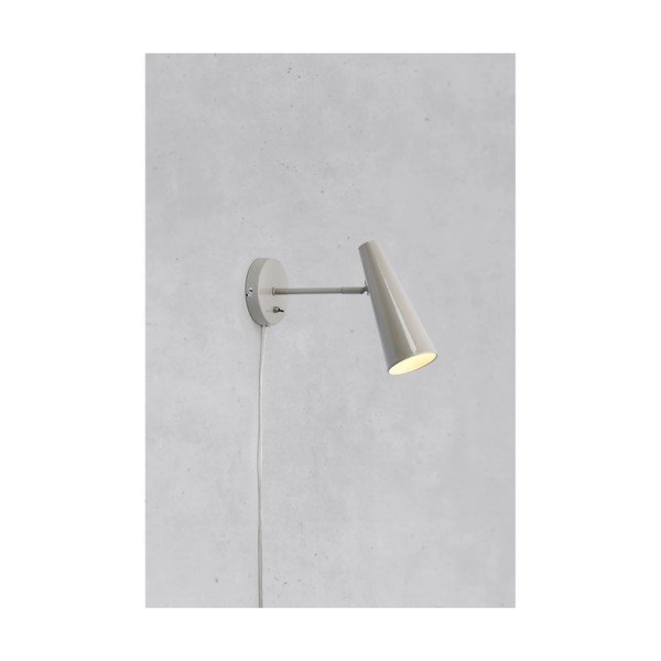 Сиво-бежова стенна лампа за контакт Peak – Markslöjd-image-1