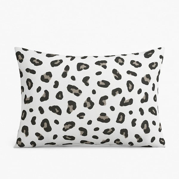 Бяло-сиво единично удължено спално бельо с включен долен чаршаф 3 части 160x220 cm Modern – Mila Home-image-3