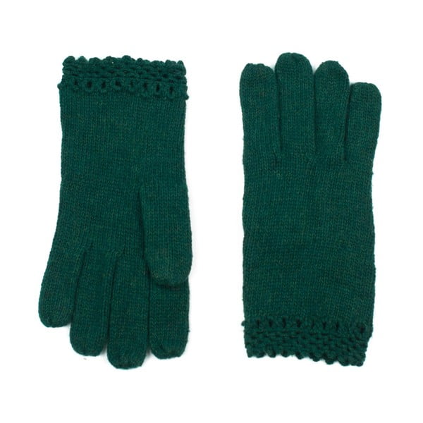 Зелени дамски ръкавици Ursula - Art of Polo