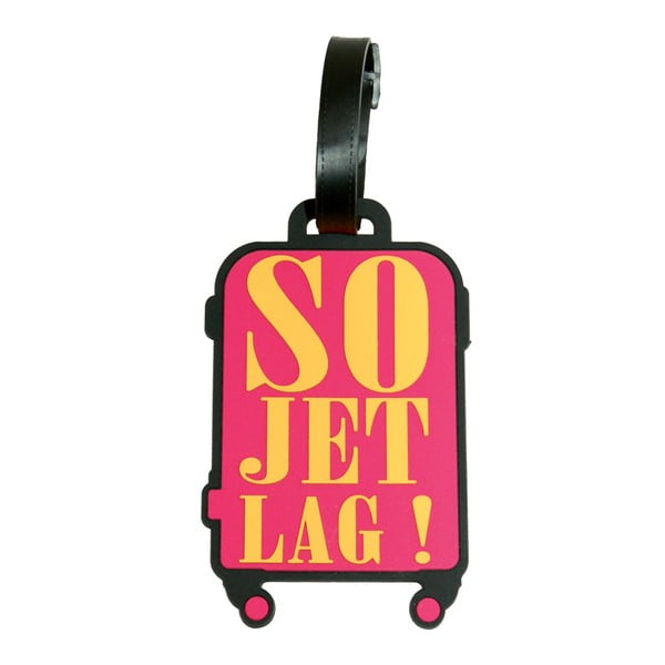 Štítek na zavazadla Incidence So Jet Lag