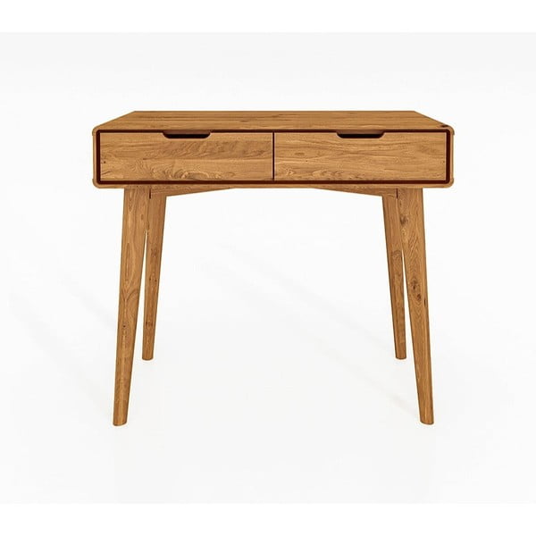 Дъбова тоалетка 90x40 cm Greg - The Beds-image-1