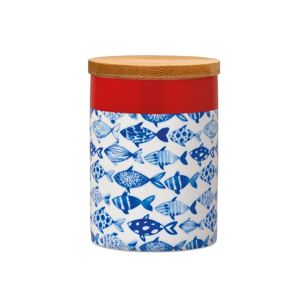 Кутия за съхранение на храна с бамбуков капак , 275 ml Fish - Remember