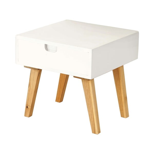 Konferenční stolek Vaasa White, 40x40 cm
