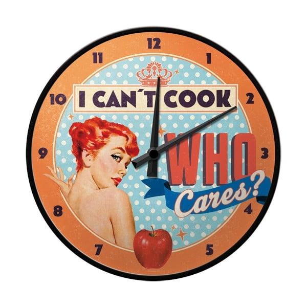 Часовник I Can't Cook, 31 cm - Unknown