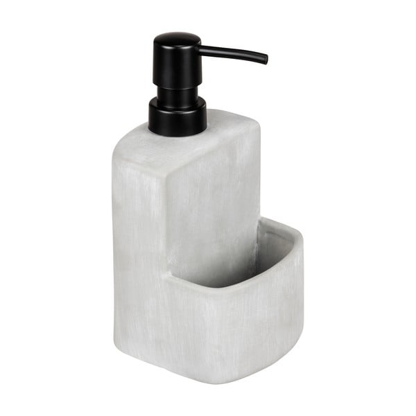 Бял дозатор за сапун от бетон - Wenko