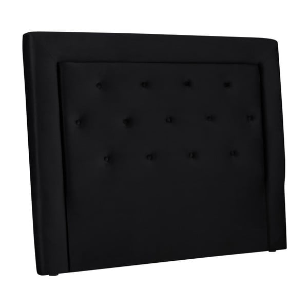 Černé čelo postele Cosmopolitan Design Cloud, šířka 180 cm