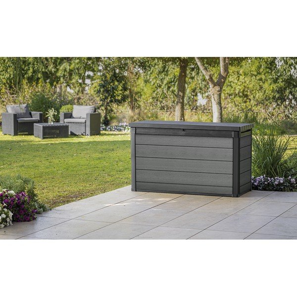 Сива градинска кутия за съхранение Cortina – Keter-image-1