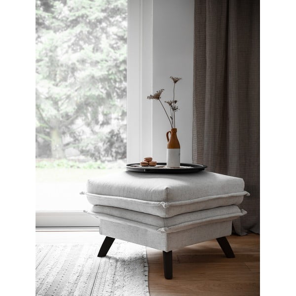 Светлобежова табуретка за крака Charming Charlie - Miuform-image-4