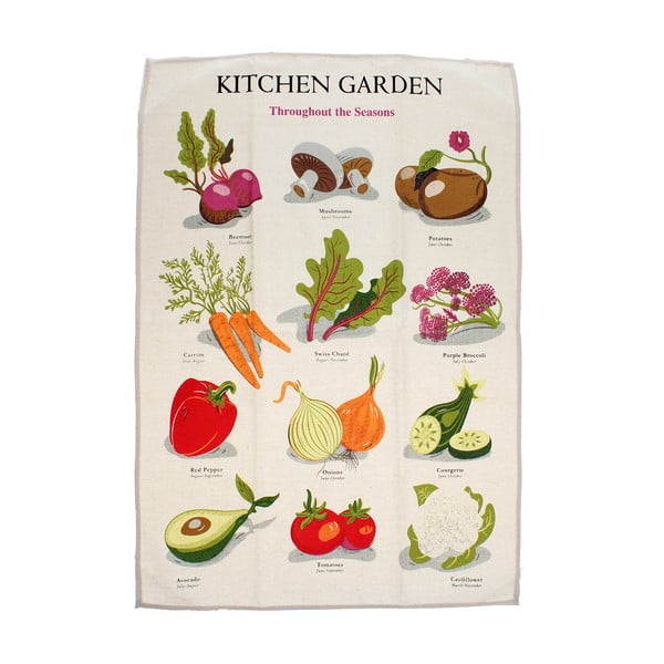 Памучна кърпа за съдове 50x70 cm Kitchen Garden – Rex London