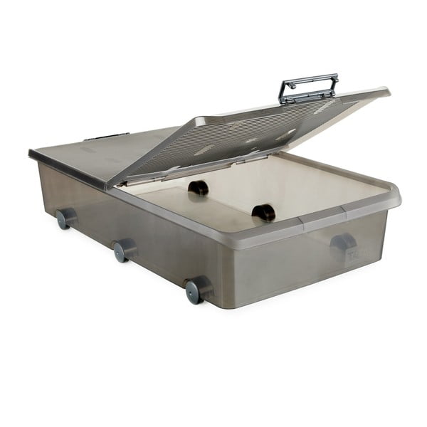 Сива кутия за съхранение на колелца Кутия за съхранение - Ta-Tay-image-2