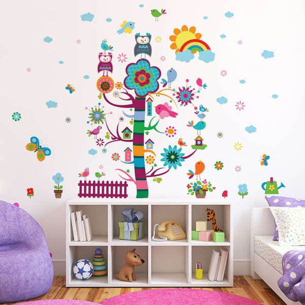 Комплект детски стикери за стена Magic Tree - Ambiance