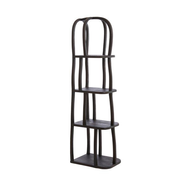 Стелаж от масивно манго в тъмно естествен цвят 53x175x40 cm Lowe – Light & Living