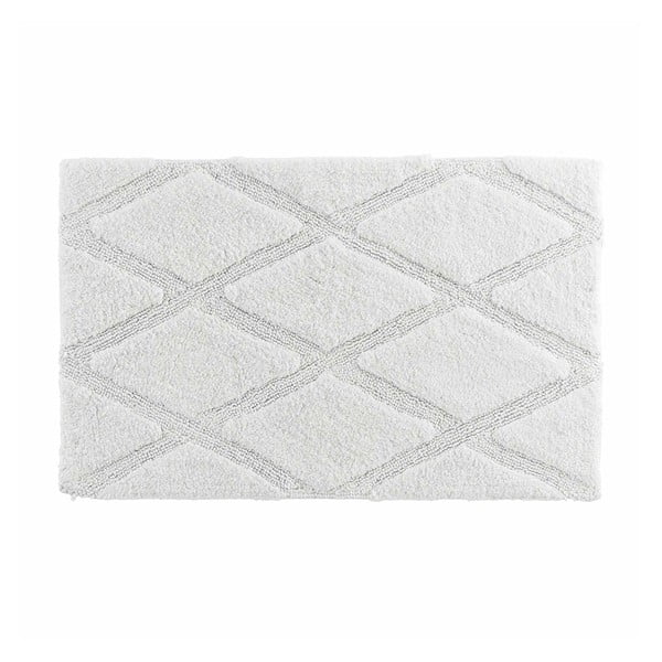 Бял килим за баня 50x80 cm Thais – douceur d'intérieur