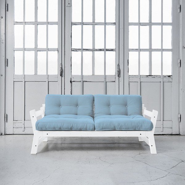 Rozkládací pohovka Karup Step White/Celeste-image-1