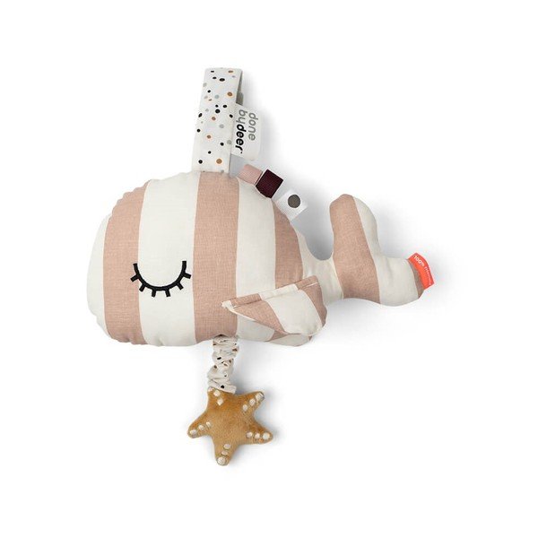 Розова музикална играчка Wally - Done by Deer-image-1
