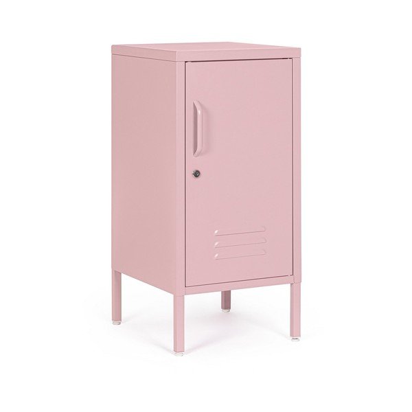 Светлорозово метално заключващ се шкафче 35x76x40 cm Cambridge – Yes Everyday-image-2
