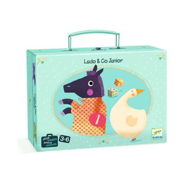 Настолна игра Nomad Ludo & Co Junior - Djeco-image-1