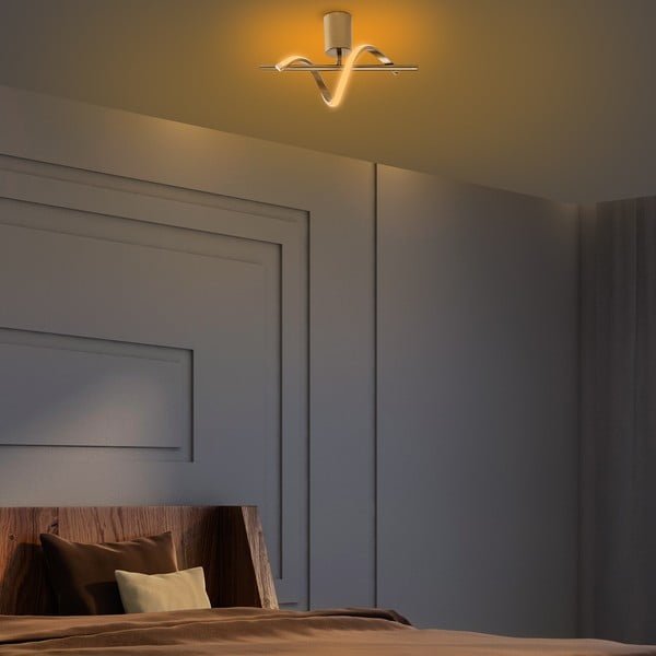 LED осветително тяло за таван  в златист цвят 7x41 cm Likma – Opviq lights-image-4