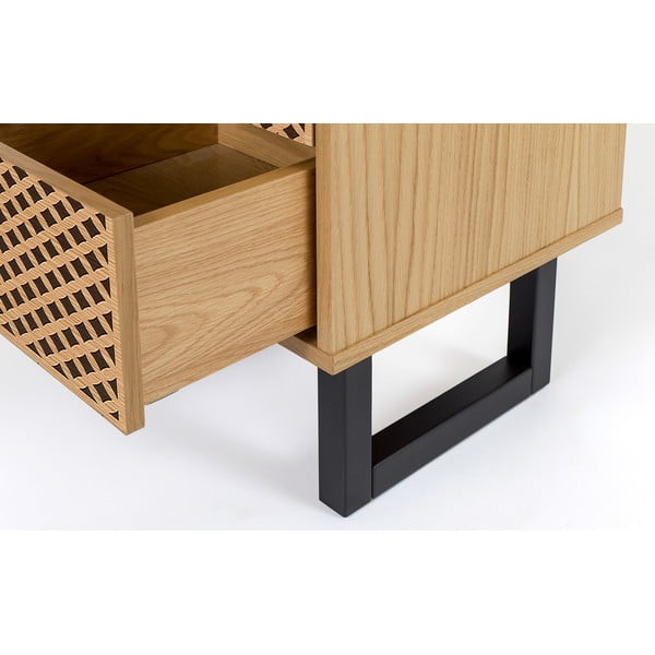 Нощно шкафче от дъб Camden Diamond Mora - Woodman-image-3