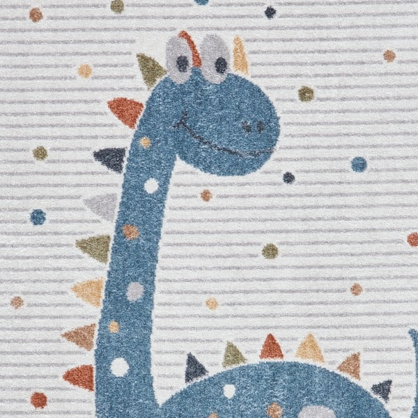 Детски килим в синьо и светлосиво 120x170 cm Vida Kids Dinosaur – Think Rugs-image-2
