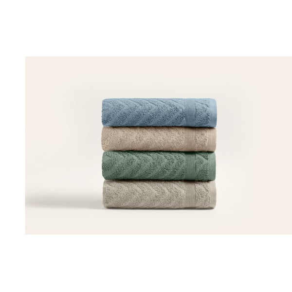 Памучни кърпи в комплект от 4 бр. от тери 50x90 cm – Foutastic