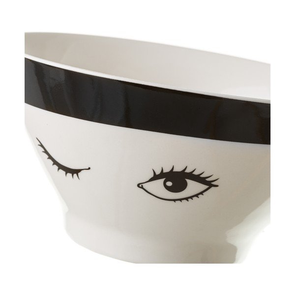 Порцеланова купа Unimasa Black Dreameyes, 350 ml Dream Eyes - Casa Selección-image-1