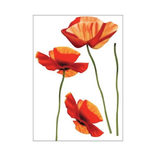 Samolepka Poppies-image-1