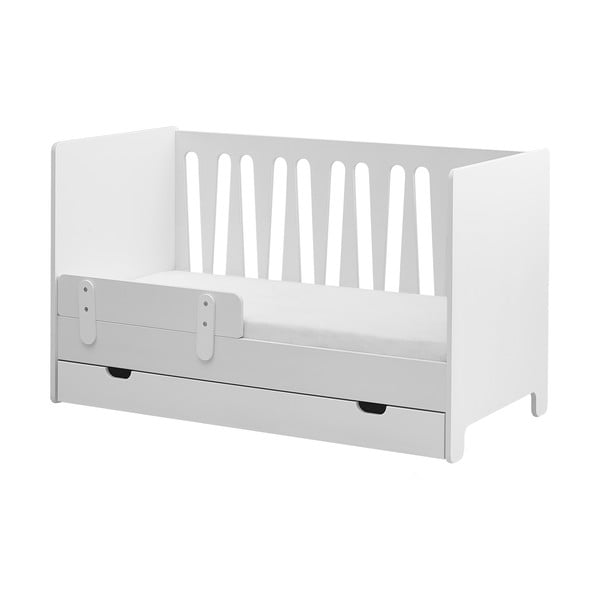 Бяло детско легло с променлив размер , 70 x 140 cm Moon - Pinio-image-4