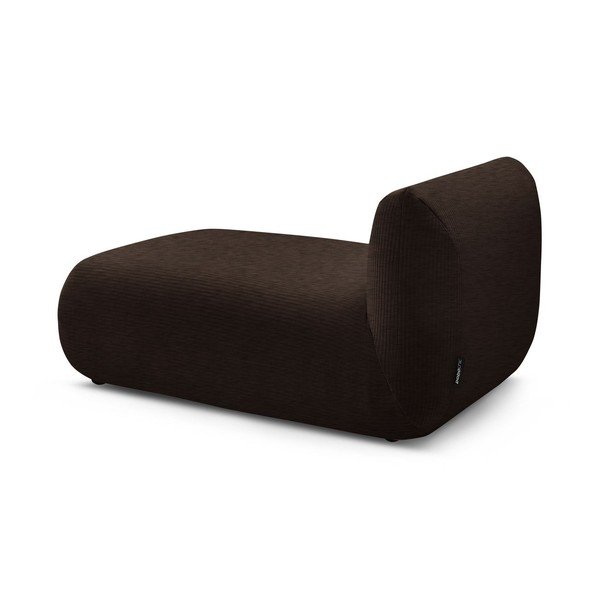 Тъмнокафяв велурен модул за диван Lecomte - Bobochic Paris-image-4