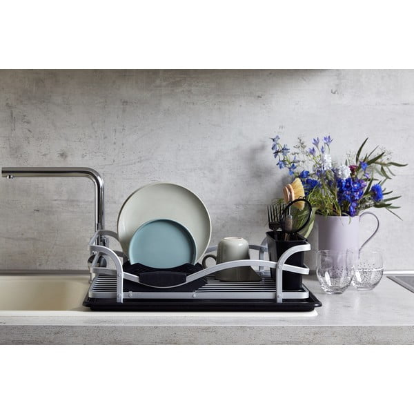 Черна алуминиева отцедница за съдове с капково покритие - Wenko-image-4