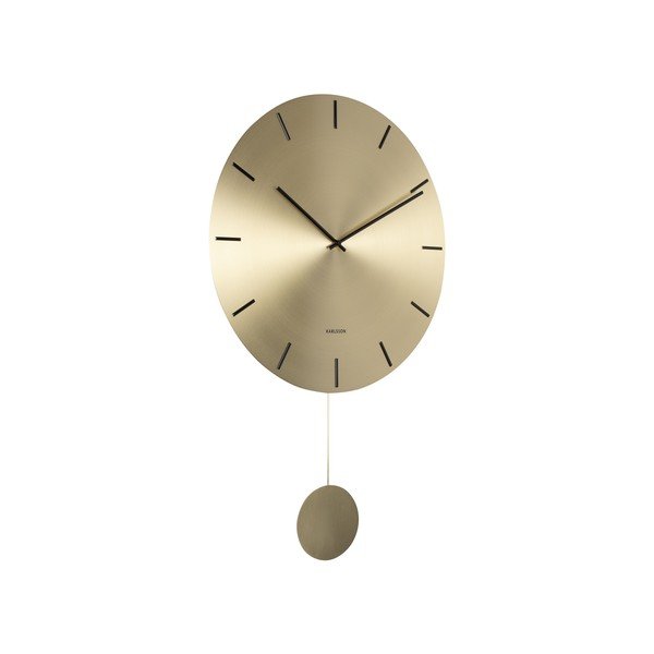 Стенни часовници в златисто Impressive, ø 47 cm - Karlsson-image-2