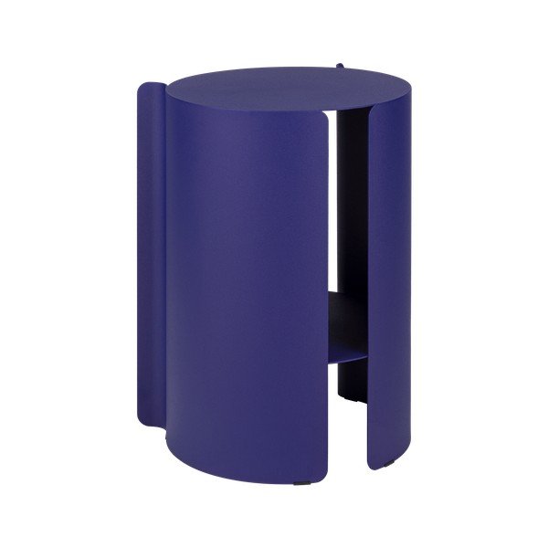 Стоманена кръгла странична масичка ø 32 cm Wa – noo.ma-image-3