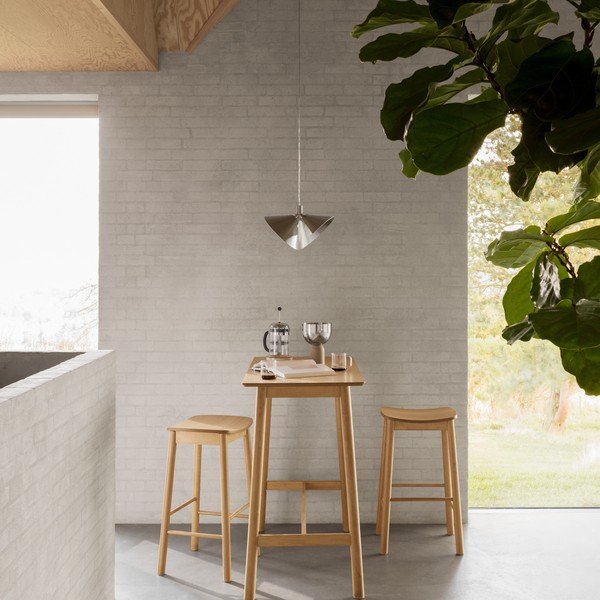 Бар стол в естествен цвят (височина на седалката 74,5 cm) Barlow – Actona-image-1