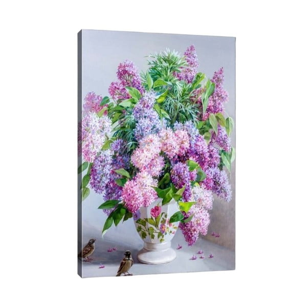 Картина за стена върху платно Tablo Center Lilacs, 40 x 60 cm