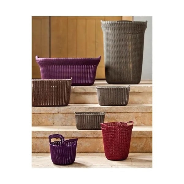 Пластмасов кош за пране 57 л Knit – Curver-image-1