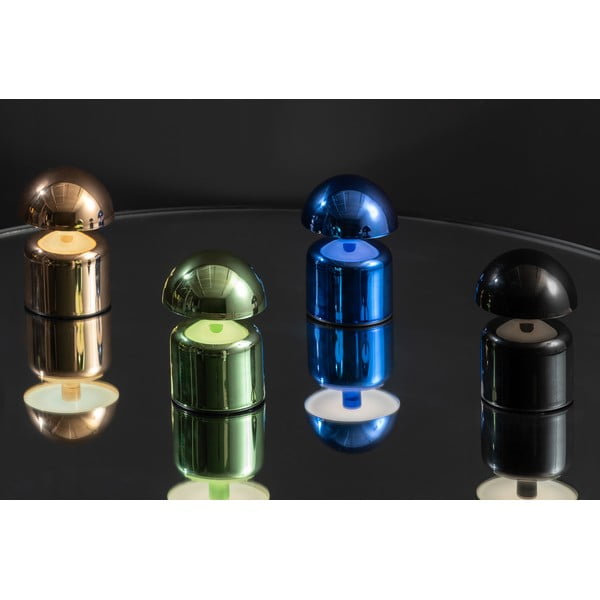 Светлозелена LED настолна лампа с метален абажур (височина 14 cm) Impetu – Leitmotiv-image-2